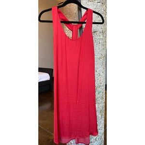 NWT! Trouve Red Shift Dress